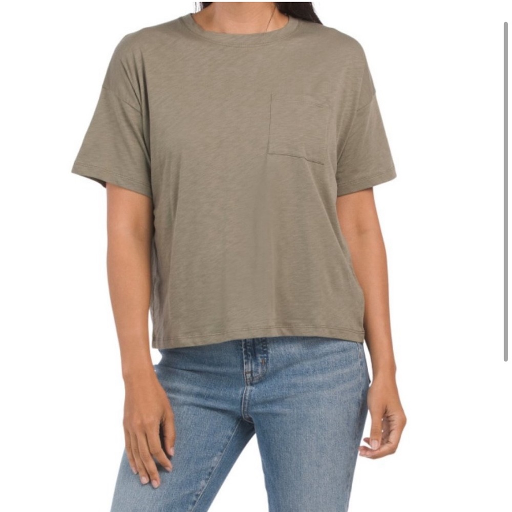 sage green top